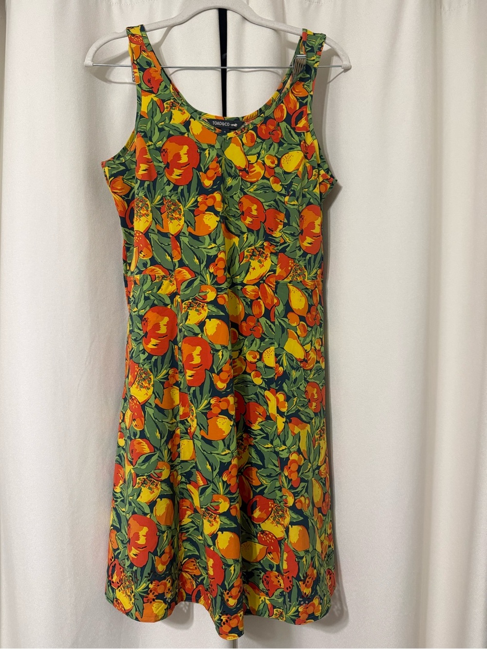 NWT Toad & Co. Mini Sleeveless Crusher Dress in Midnight Fruit Size S